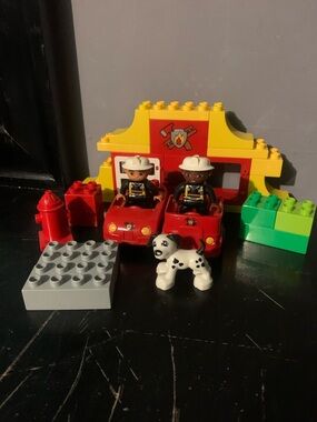 Lego Duplo #6138 My First Fire Station Set Missing Pieces